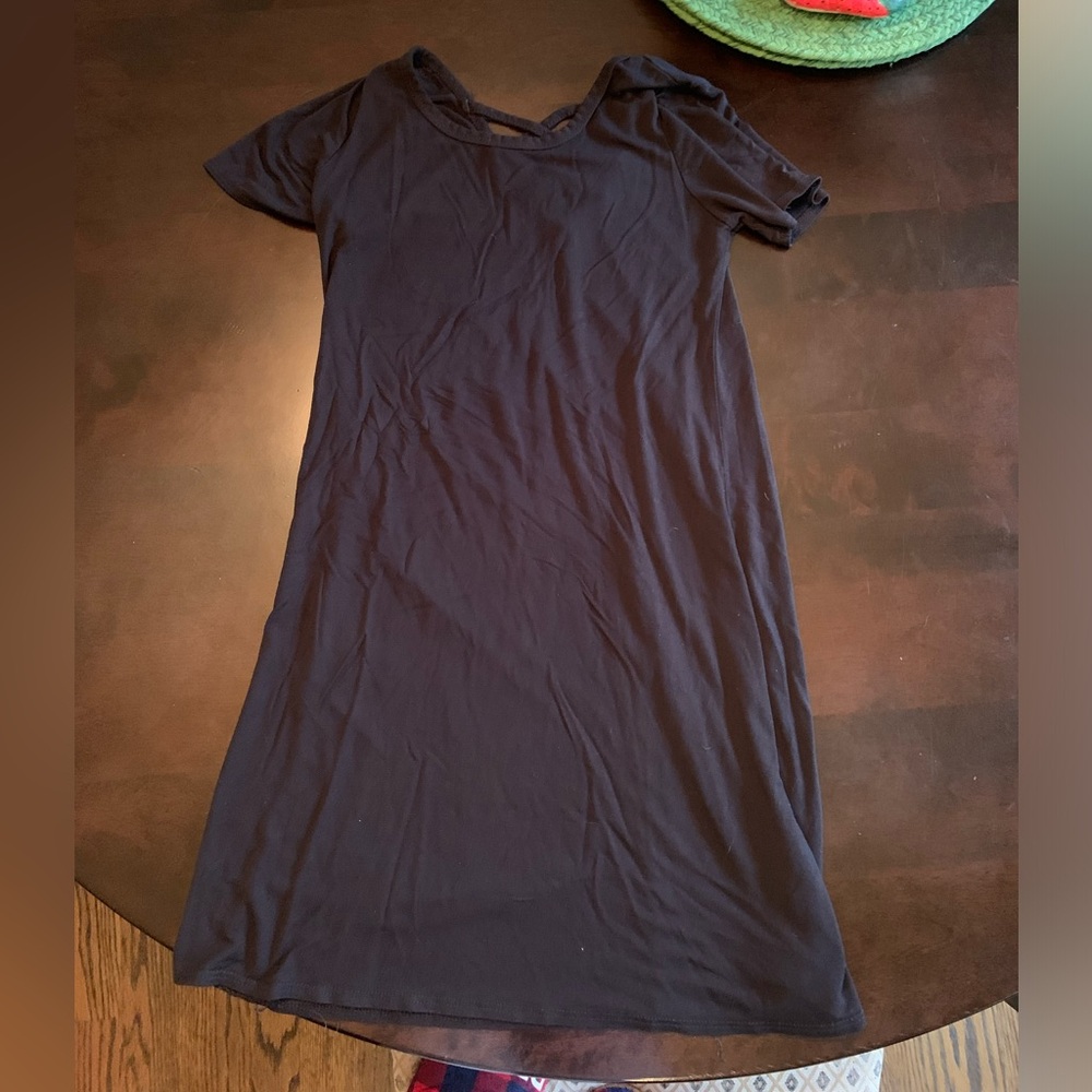 Women’s Black T-Shirt Dress. Olivia Rae Small